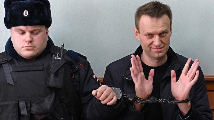 File photo shows Kremlin critic Alexei Navalny during an appeal hearing at a court in Moscow in 2017. (AFP) File photo shows Kremlin critic Alexei Navalny during an appeal hearing at a court in Moscow in 2017. (AFP)