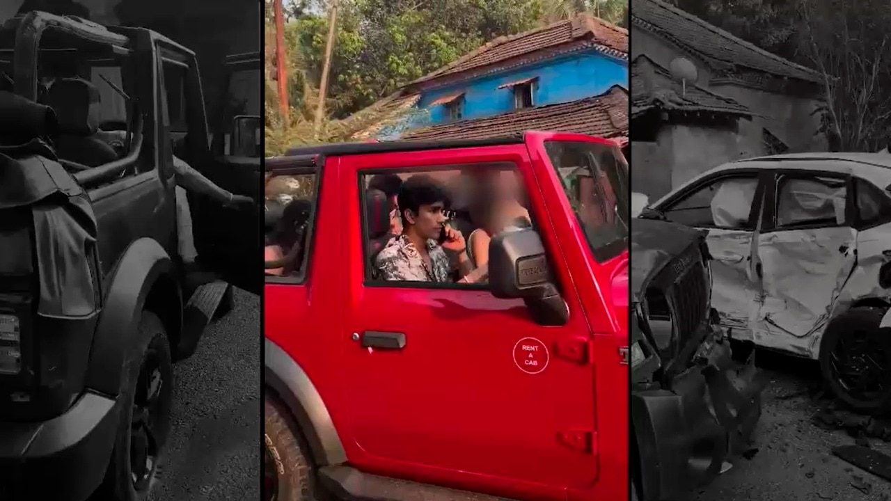 Case against Delhi teen driver after rented Thar crushes car, kills one in Goa