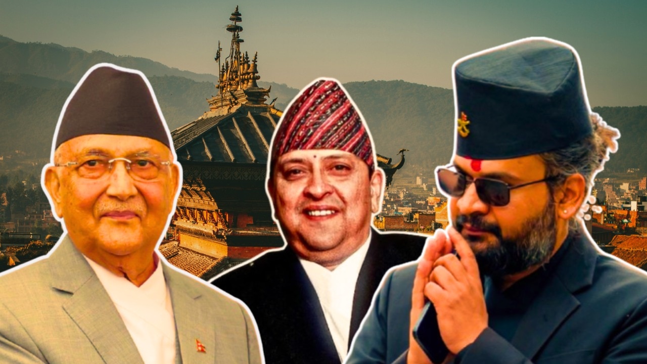 Nepal former Hindu king calls for reset as pro-monarchy party takes on a weak Oli