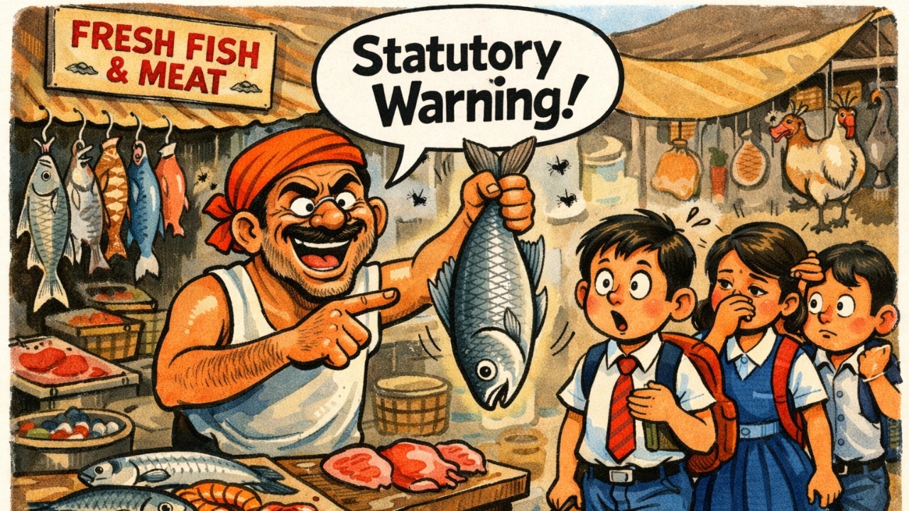 Cigarette-like health warning on fish, chicken next?