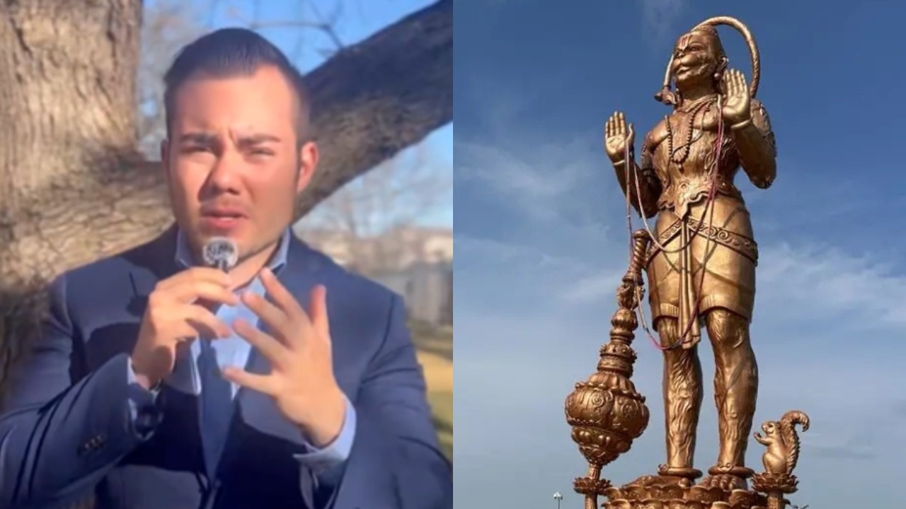 MAGA activist sparks row over Hanuman statue in Texas, calls it 3rd world invasion