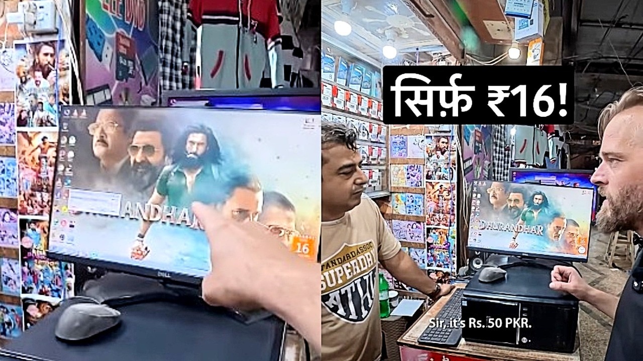Pirated DVD of Dhurandhar being sold for Rs 16 in Pakistan, viral video surfaced