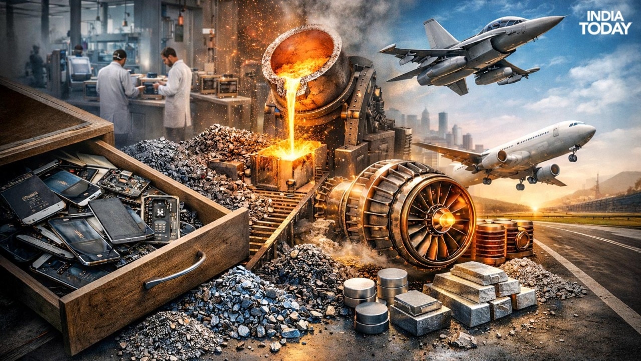 India Reclaims Smartphone Minerals For Aviation