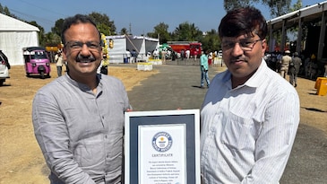 IIT Kanpur's largest e-bicycle delivery enters Guinness World Records IIT Kanpur's largest e-bicycle delivery enters Guinness World Records