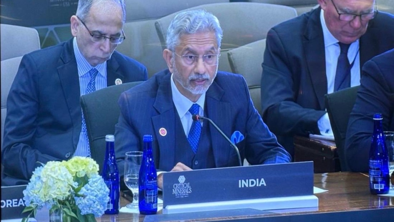 Jaishankar cautions against dangers of concentrated critical minerals supply chains