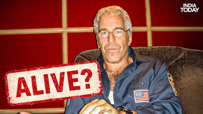 File) jeffrey epstein alive or dead conspiracy theories politicians social media viral photo