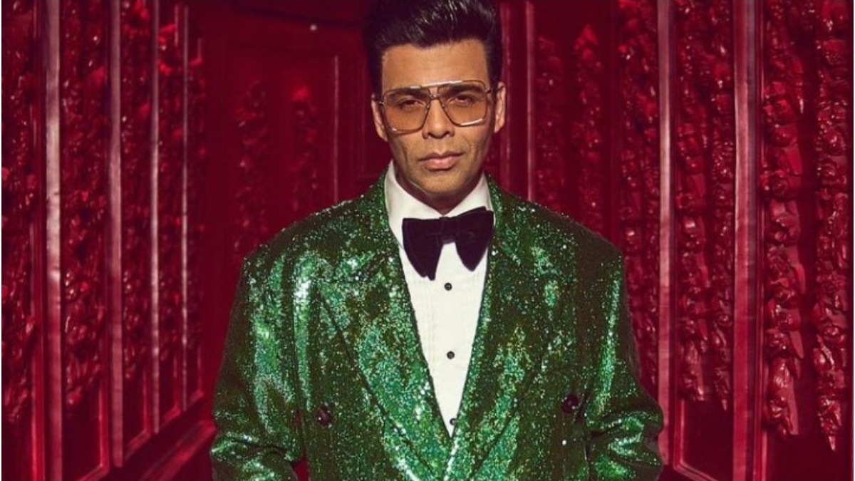 Karan Johar's outfit in 50th birthday party