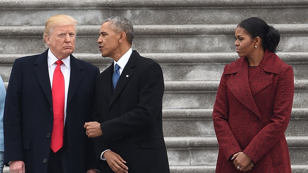 Trump shares video depicting Obamas as monkeys, gets social media heat