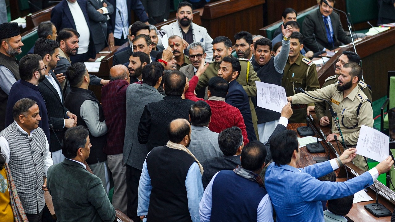 What is the Pir Panjal controversy that has rocked Jammu and Kashmir Assembly