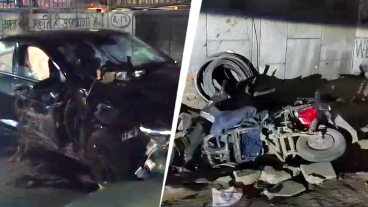 Speeding car mows down Zomato delivery rider in west Delhi, driver allegedly drunk