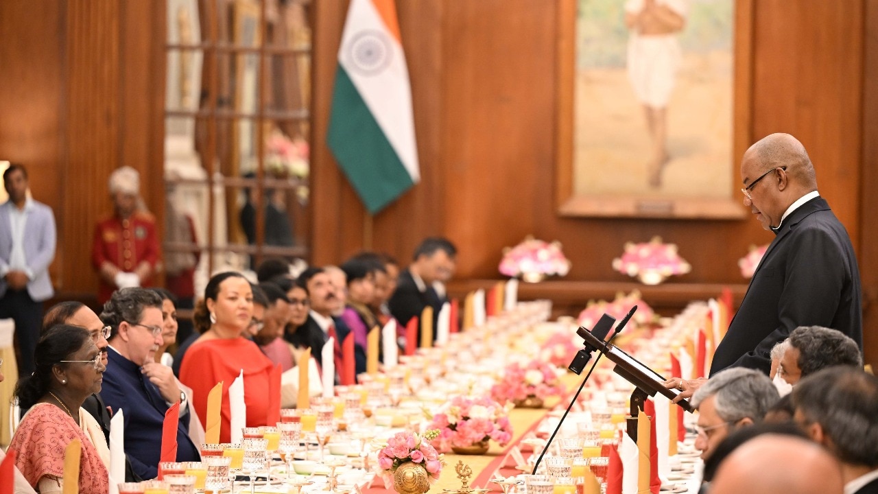 Rashtrapati Bhavan served symbolic coastal dinner for Seychelles President