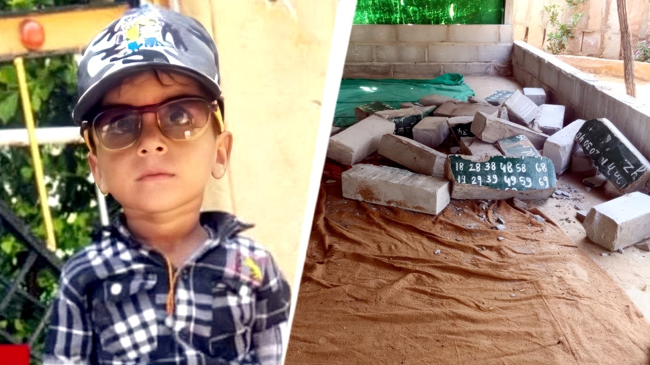 6-year-old killed as makeshift brick blackboard collapses at Rajasthan school