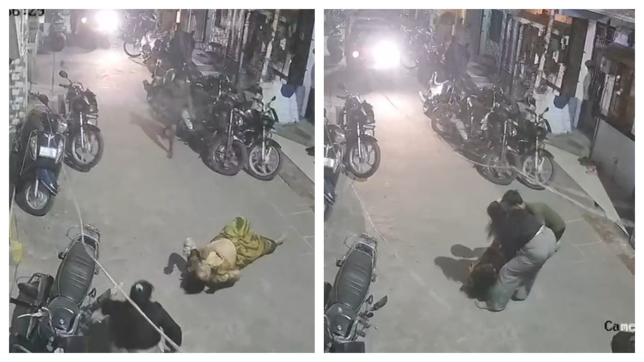 Video: Surat woman, daughter fall from balcony of under-construction house