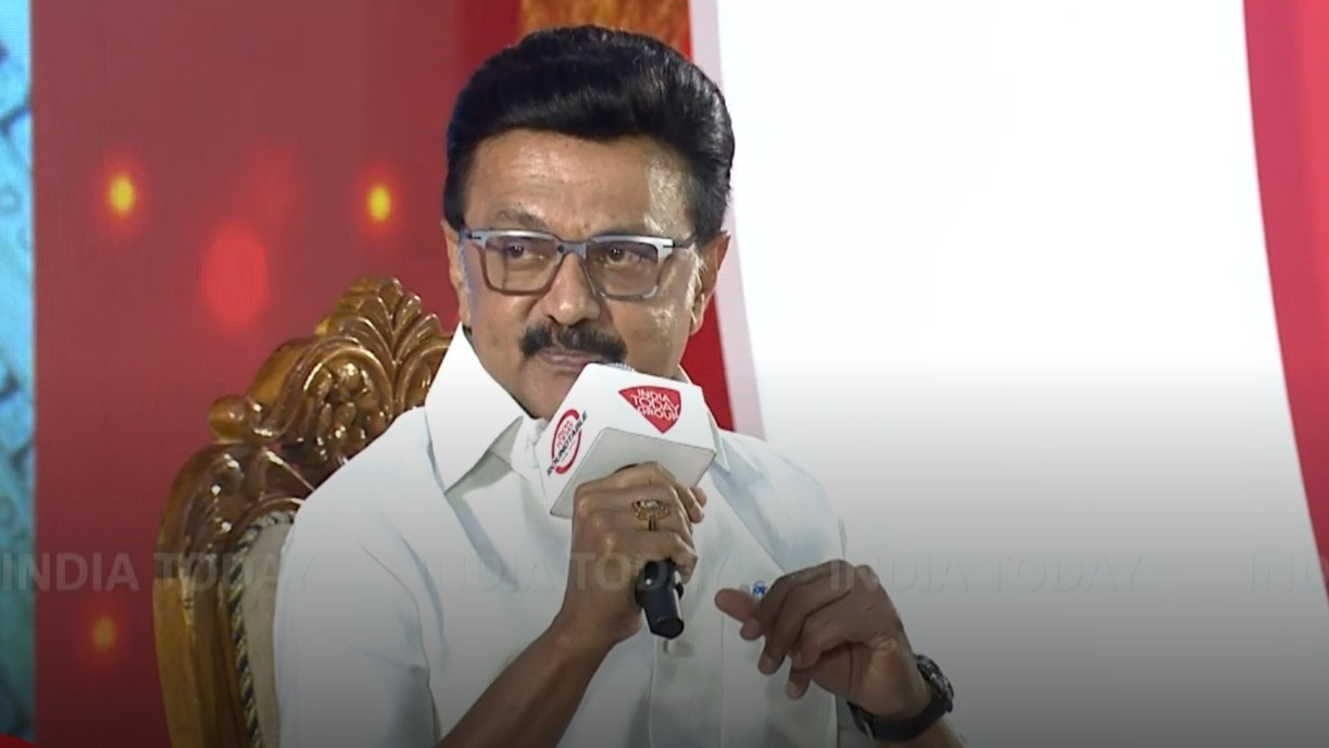 Tamil Nadu Chief Minister MK Stalin at the Tamil Nadu Roundtable