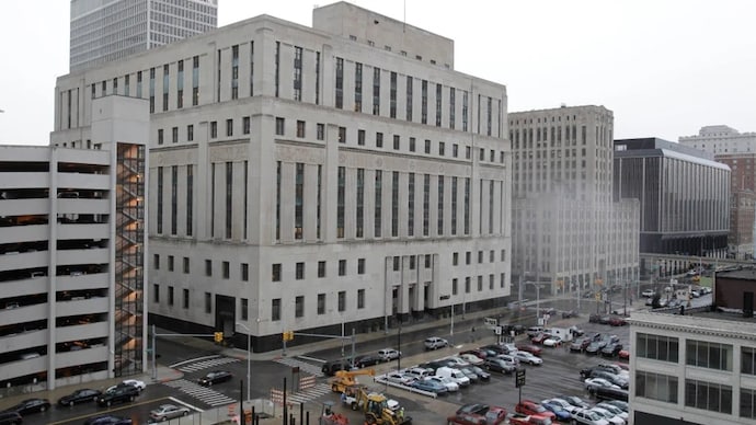 The Theodore Levin United States Courthouse is photographed in Detroit on July 11, 2011. (AP Photo/Carlos Osorio, File) The Theodore Levin United States Courthouse in Detroit