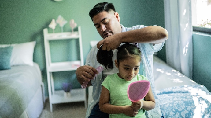 Indian Dads Tying Ponytails? A Modern Parenting Shift Emerges