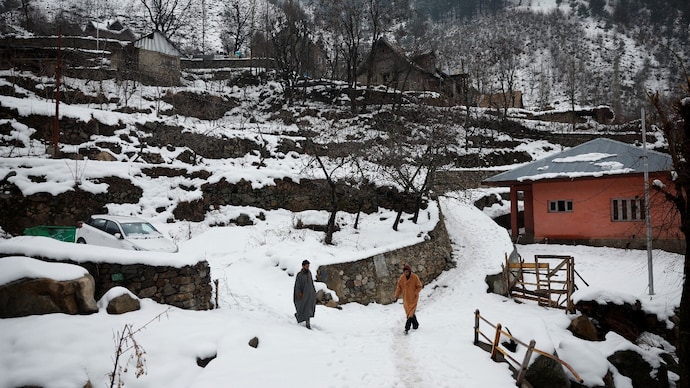 A fresh Western Disturbance is set to bring rain and snowfall to northwest India on March 28, 2026. (Photo: Reuters) A fresh Western Disturbance is set to bring rain and snowfall to northwest India on March 28, 2026. (Photo: Reuters)