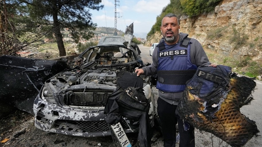 3 journalists killed in Israeli strike in south Lebanon amid war
