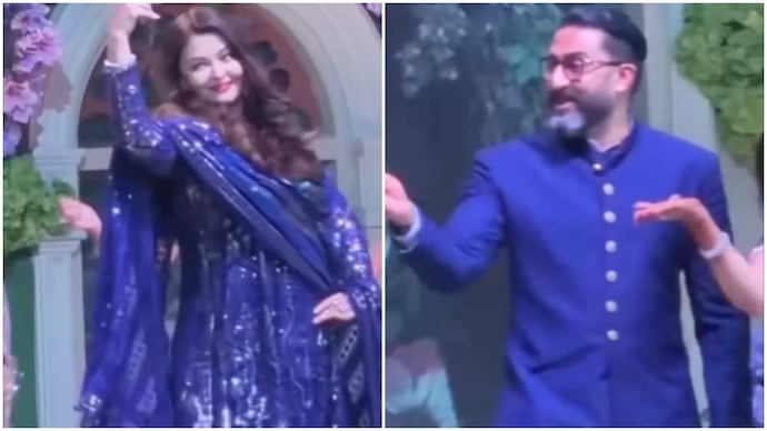 Aishwarya-Abhishek's dance in a star-studded wedding, which no one has seen. Aishwarya-Abhishek's dance in a star-studded wedding, which no one has seen.