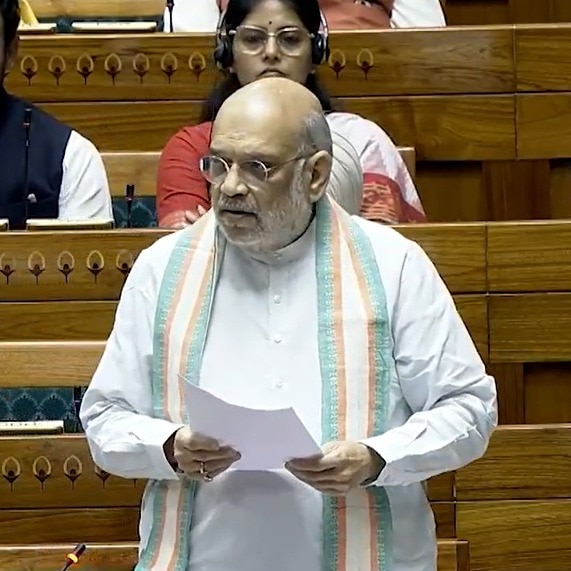 Why didn't tribals grow? Amit Shah shreds Congress, says Modi govt ended Naxalism