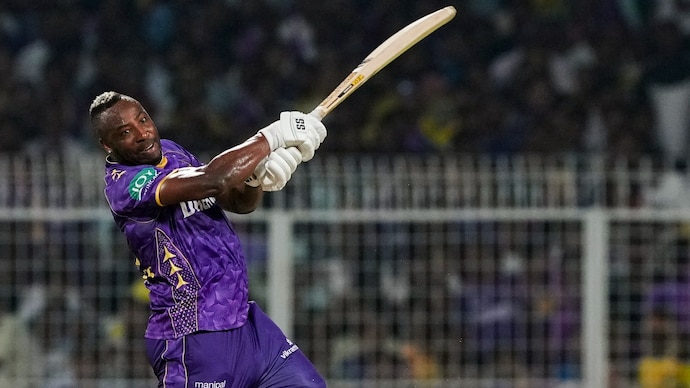 Andre Russell is the KKR power coach for IPL 2026. Courtesy: PTI Andre Russell