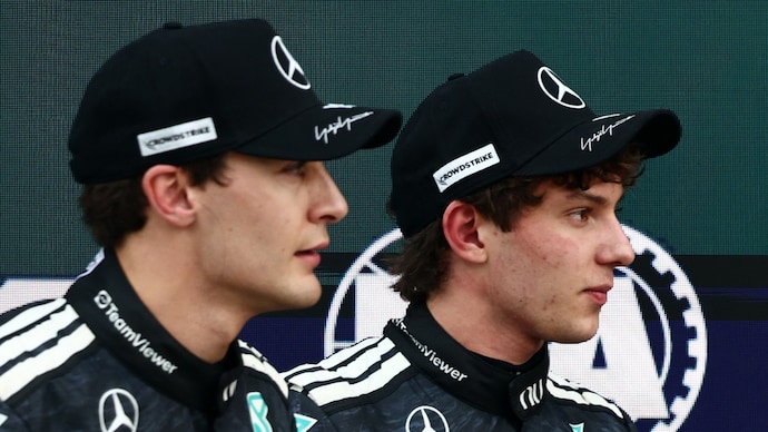 Andrea Kimi Antonelli and George Russell have been brilliant for Mercedes. (Photo: Reuters) Andrea Kimi Antonelli, George Russell