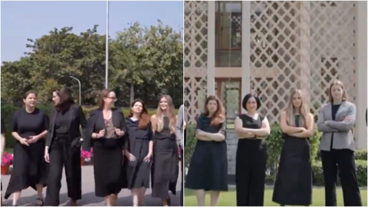 Australian Mission Fetes Women Diplomats Dhurandhar Style