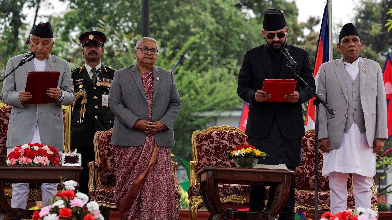Balen Shah sworn in as Nepal's new prime minister