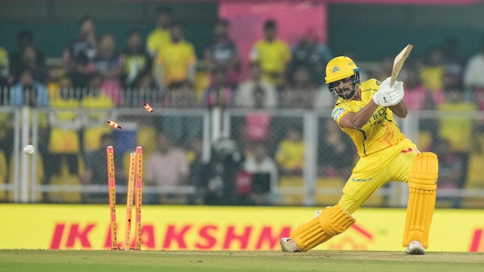 Ruturaj Gaikwad failed to get going in CSK's defeat to RR (AP Photo) Chennai Super Kings' captain Ruturaj Gaikwad