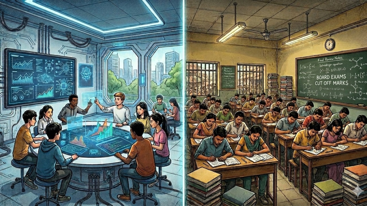 China is rewriting classrooms for the AI age; India is still chasing marks
