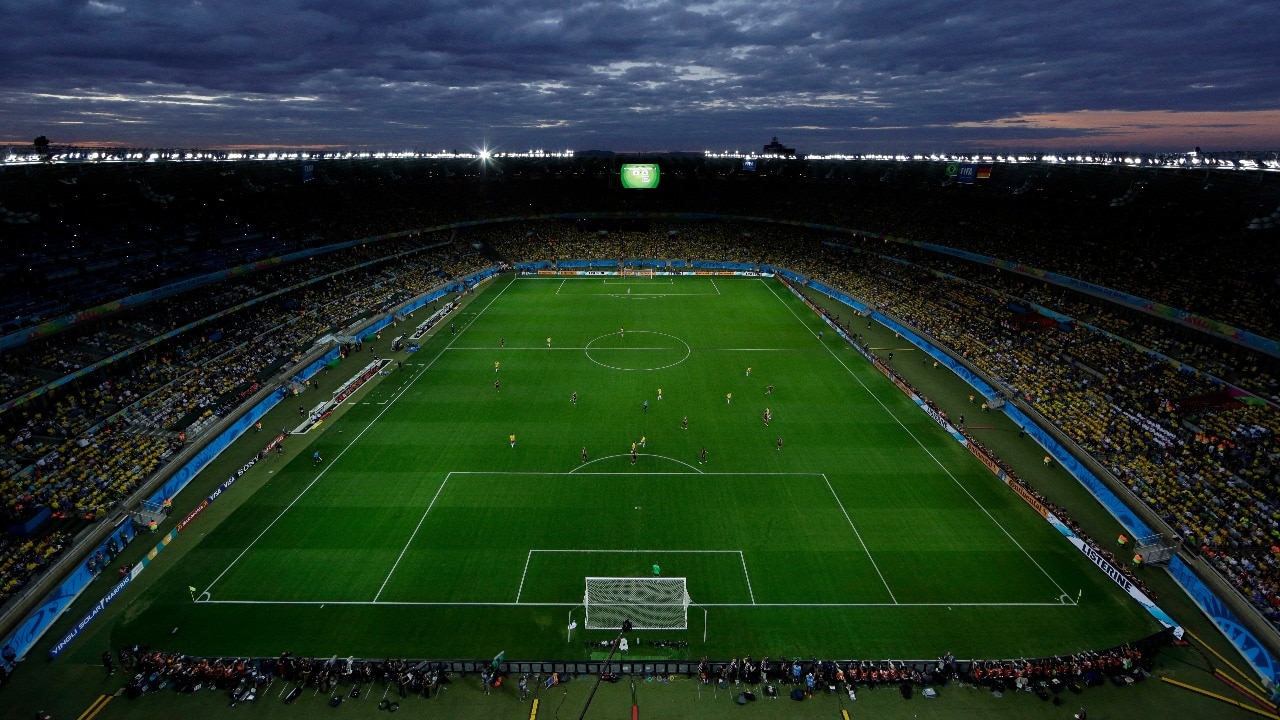 Fist to the face: Brazilian football league brawl sees 23 red cards in a single game
