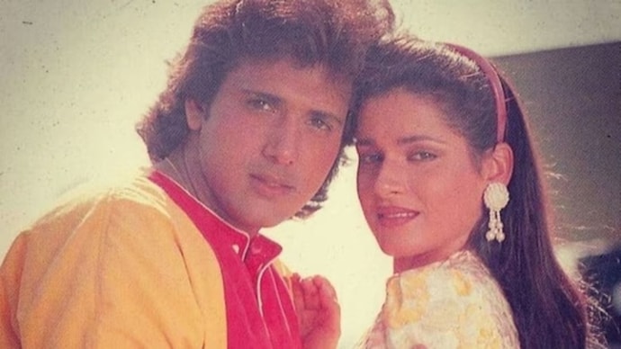 Govinda,Neelam Kothari in frame.