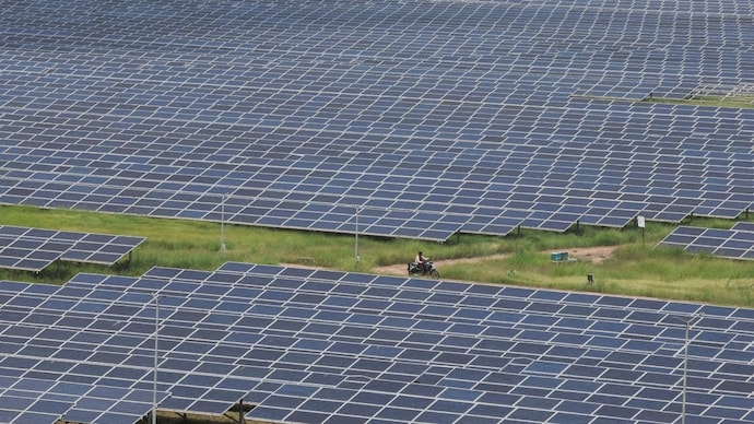 India has grown from a 3 GW solar manufacturer to a 172 GW powerhouse in just one decade. (Photo: Reuters) India has grown from a 3 GW solar manufacturer to a 172 GW powerhouse in just one decade. (Photo: Reuters)