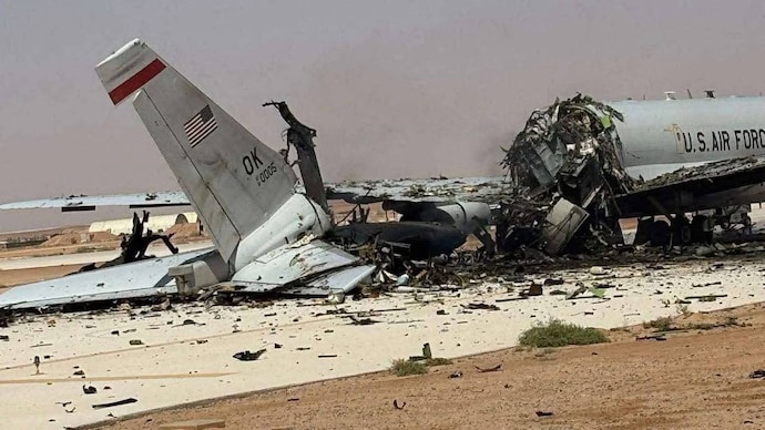 Iran claims strike on US base in Saudi Arabia, alleges damage to surveillance aircraft (Photo: X/@iribnews_irib)