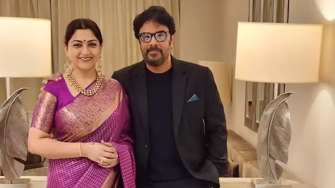 Khushboo alerted fans about the fake account of director and husband Sundar C, who recently entered politics. fragrant and beautiful