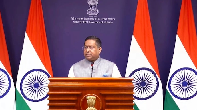 Ministry of External Affairs (MEA) spokesperson Randhir Jaiswal said the government “categorically rejects” the report. (Photo- PTI)