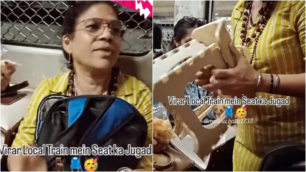 Woman's Mumbai Train Seat Hack Wows 3M