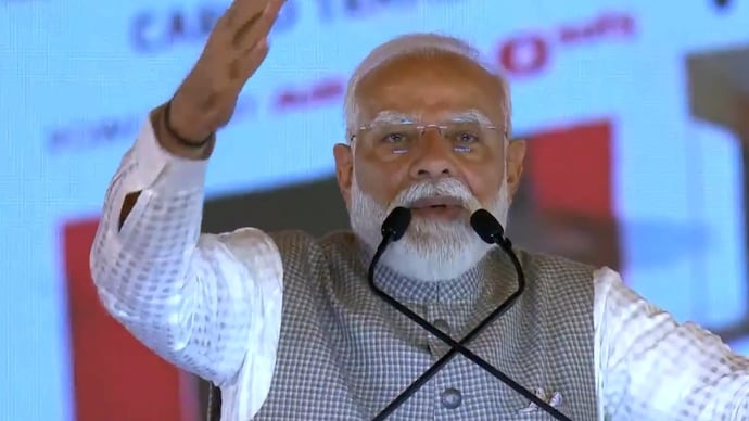PM Modi said that India is confronting the challenges arising from the ongoing conflict in West Asia with full strength.. (Photo: ITG) PM Modi to visit kerala thrissur