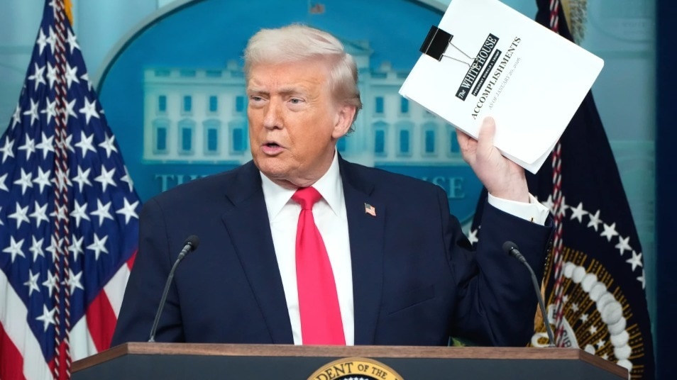 Trump says he's not interested in Nobel Prize, unsure Iran war helps chances