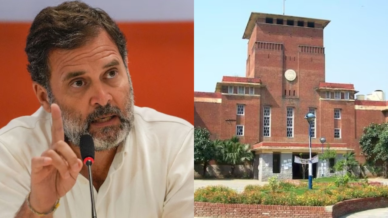 DU vs Rahul Gandhi: University rejects caste bias claim in interviews