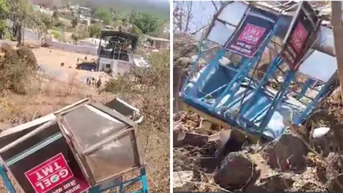 1 killed, 17 injured as ropeway collapses at Chhattisgarh temple during Navratri rush