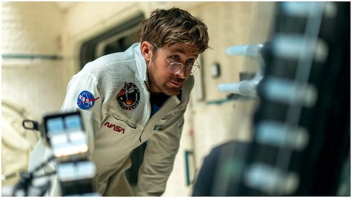 Ryan Gosling in Project Hail Mary (2026). Ryan Gosling
