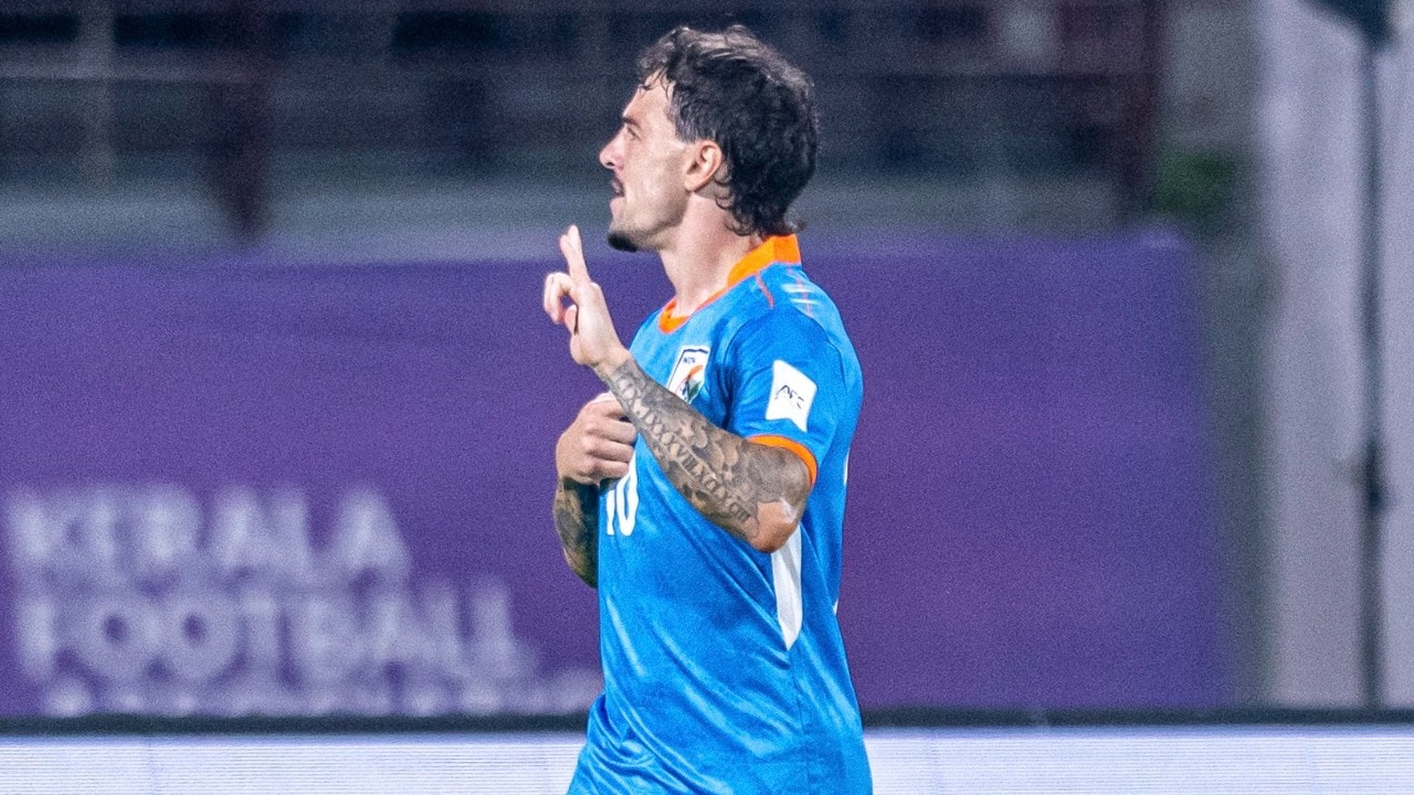 Ryan Williams marked his debut with a sensational goal (Courtesy: Indian football X) Ryan Williams