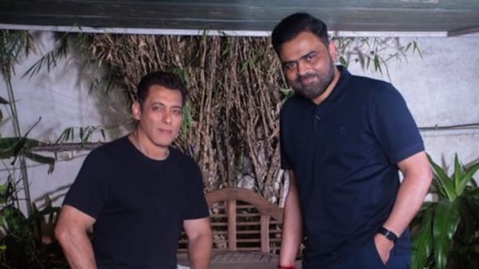 Salman Khan announces new film with director Vamshi Pedipalli. (Photo credit: X/Salman Khan) Salman Khan, Vamshi Pedipalli