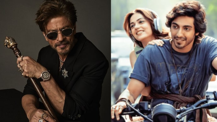 Shahrukh Khan, Aneet Padda, Ahan Panday (Photo: Instagram)