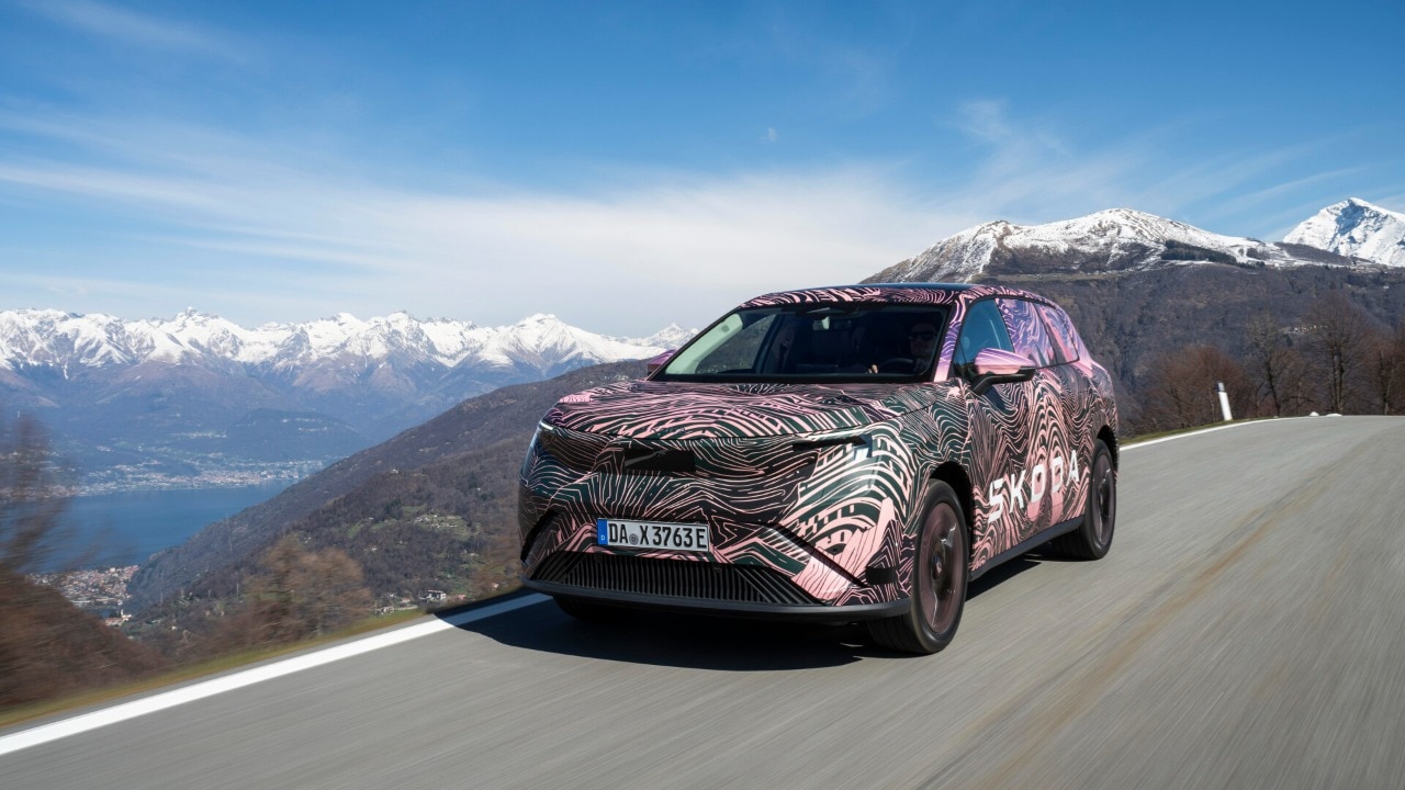 Skoda Peaq: First look at Skoda's new electric flagship SUV