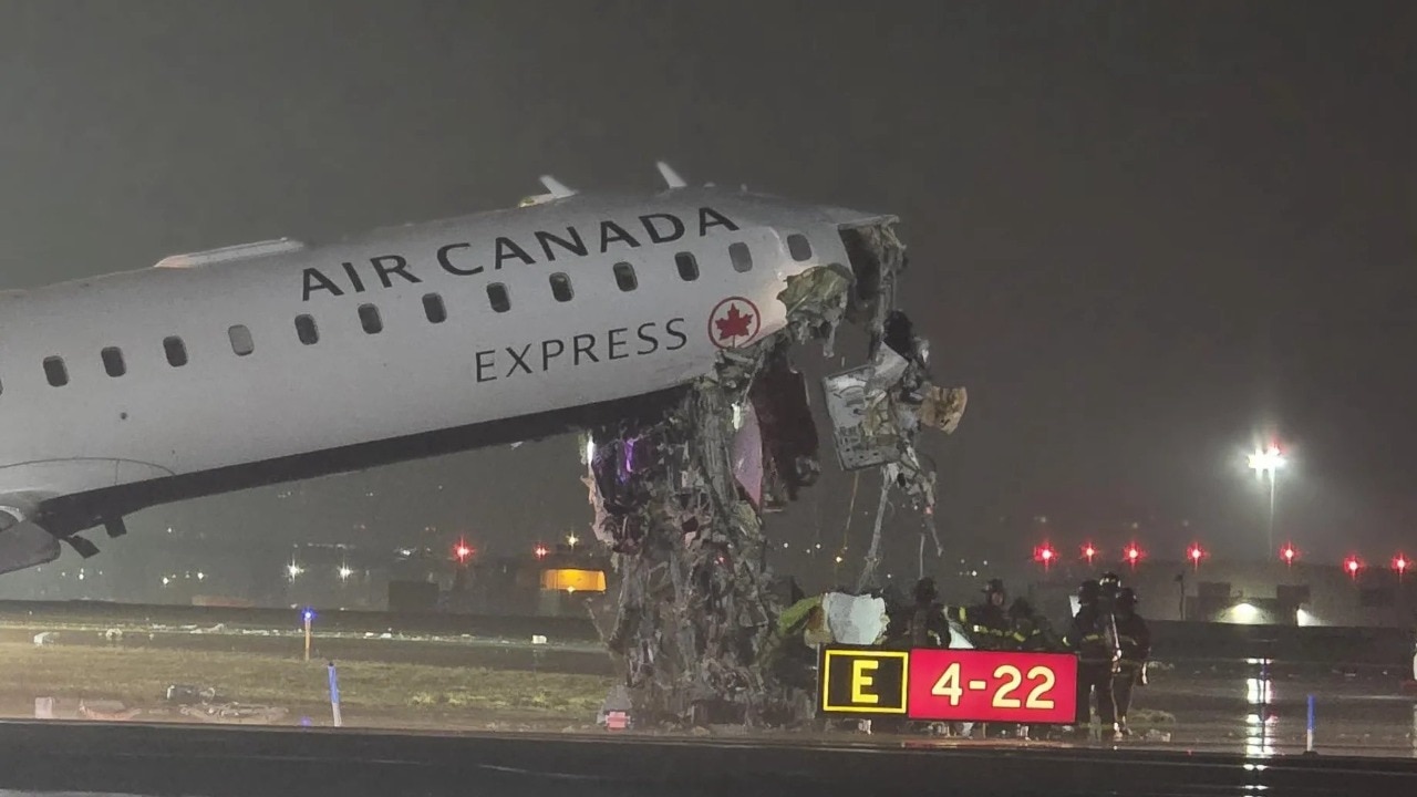 Stop Truck 1, stop! Audio captures ATC panic as Air Canada hits vehicle at NY airport
