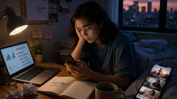 In today’s achievement-driven culture, rest is often ignored. (Photo: AI Generative) The productivity trap