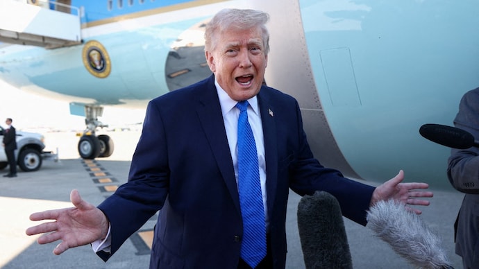 Trump told reporters the US and Iran had "major points of agreement". (Reuters photo) Trump told reporters the US and Iran had "major points of agreement". (Reuters photo)