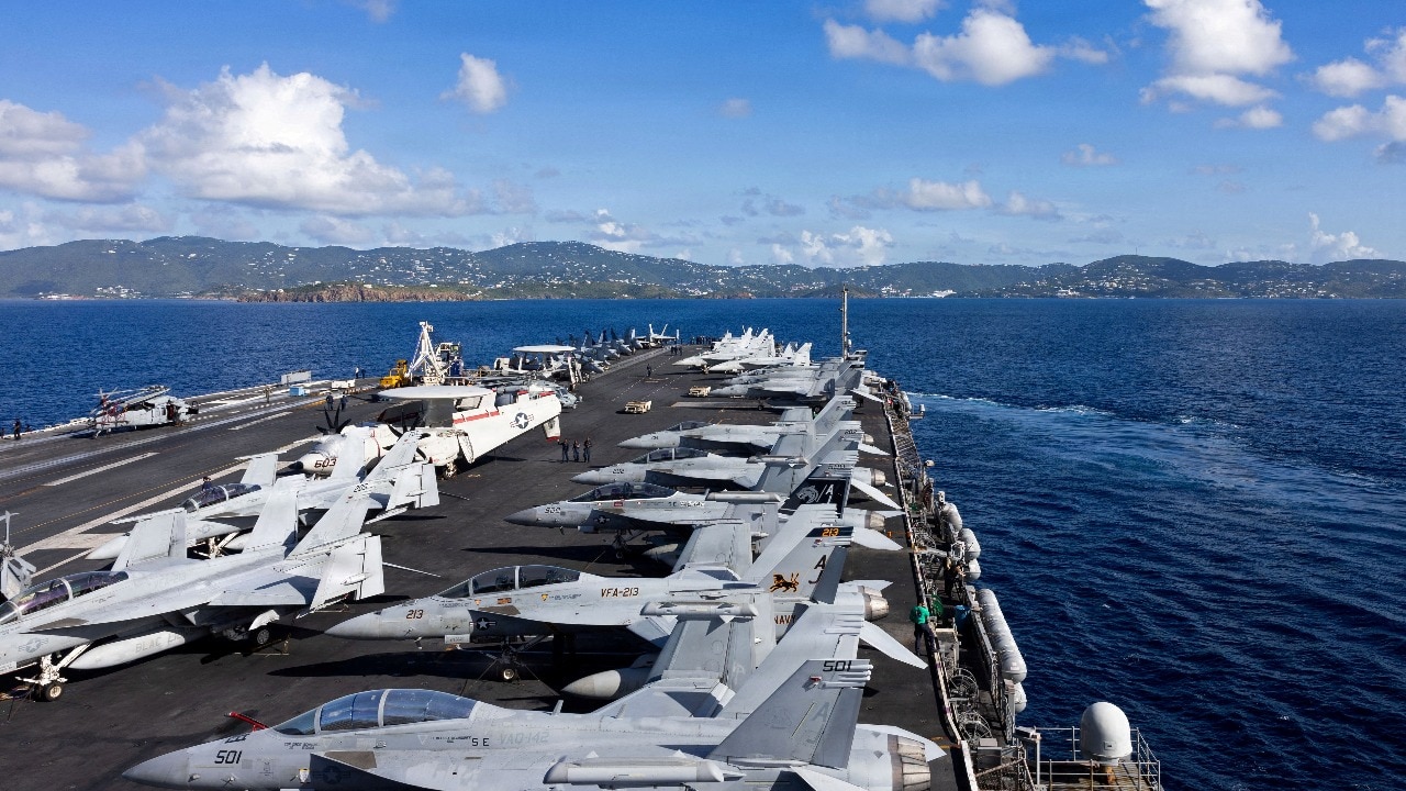 US carrier Ford returns to port after fire onboard during Iran deployment